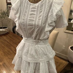LoveShackFancy eyelet dress